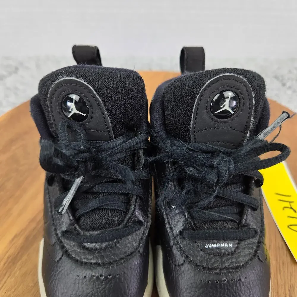 Jordan Toddler 6c Jumpman Pro BT TD Black Leather Casual Daily Lifestyle Sneaker